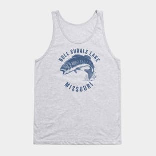 Bull Shoals Lake Missouri Bass Fishing Tank Top